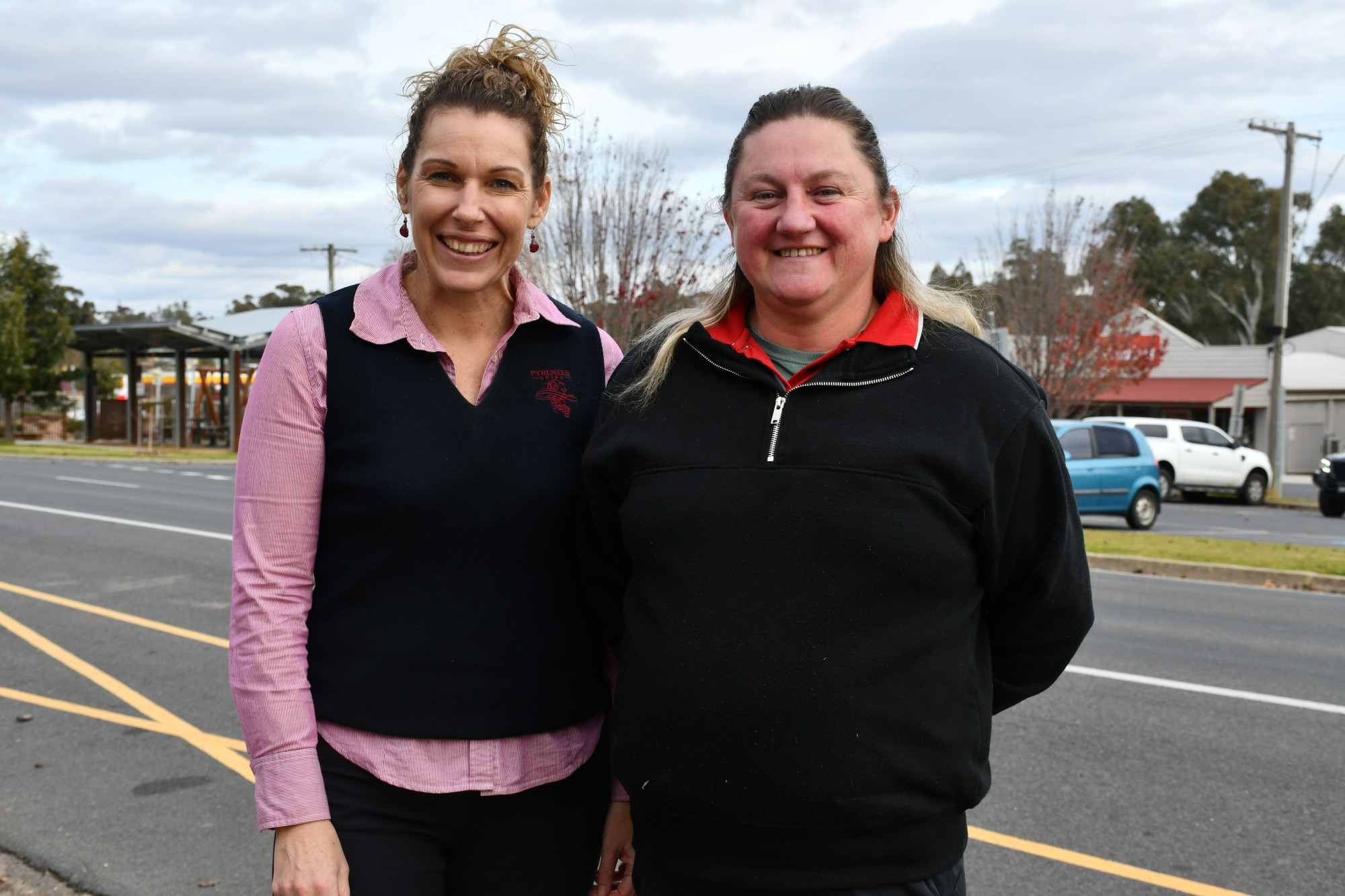 Pyrenees Shire Council tourism officer Alana Burge and Advance Avoca president Rebecca Wardlaw are excited for the potential impact council’s Community Funding Program will have on the Avoca community.