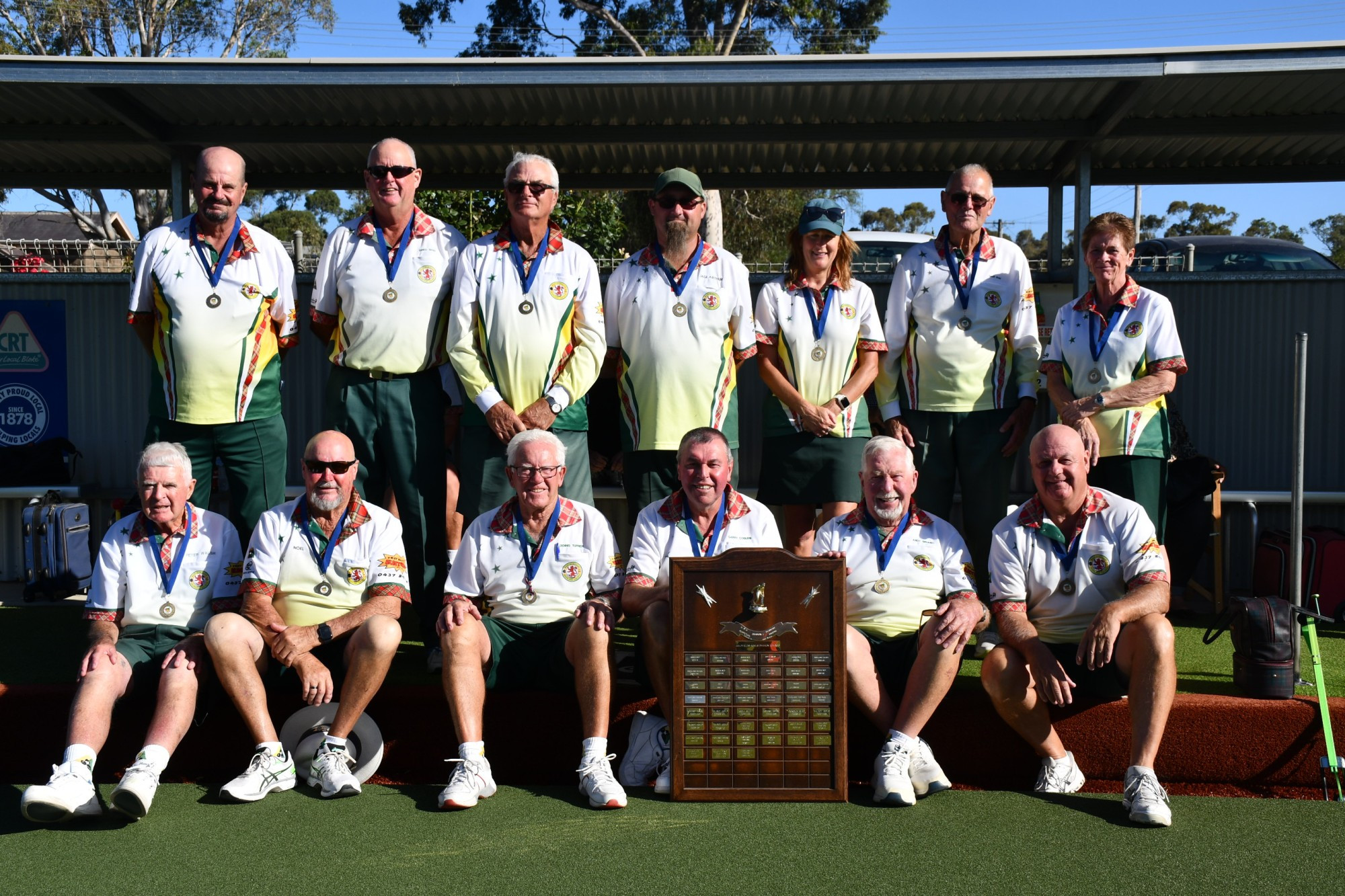 It’s a three-peat for Highland Tartan, claiming division one Saturday pennant flag - feature photo