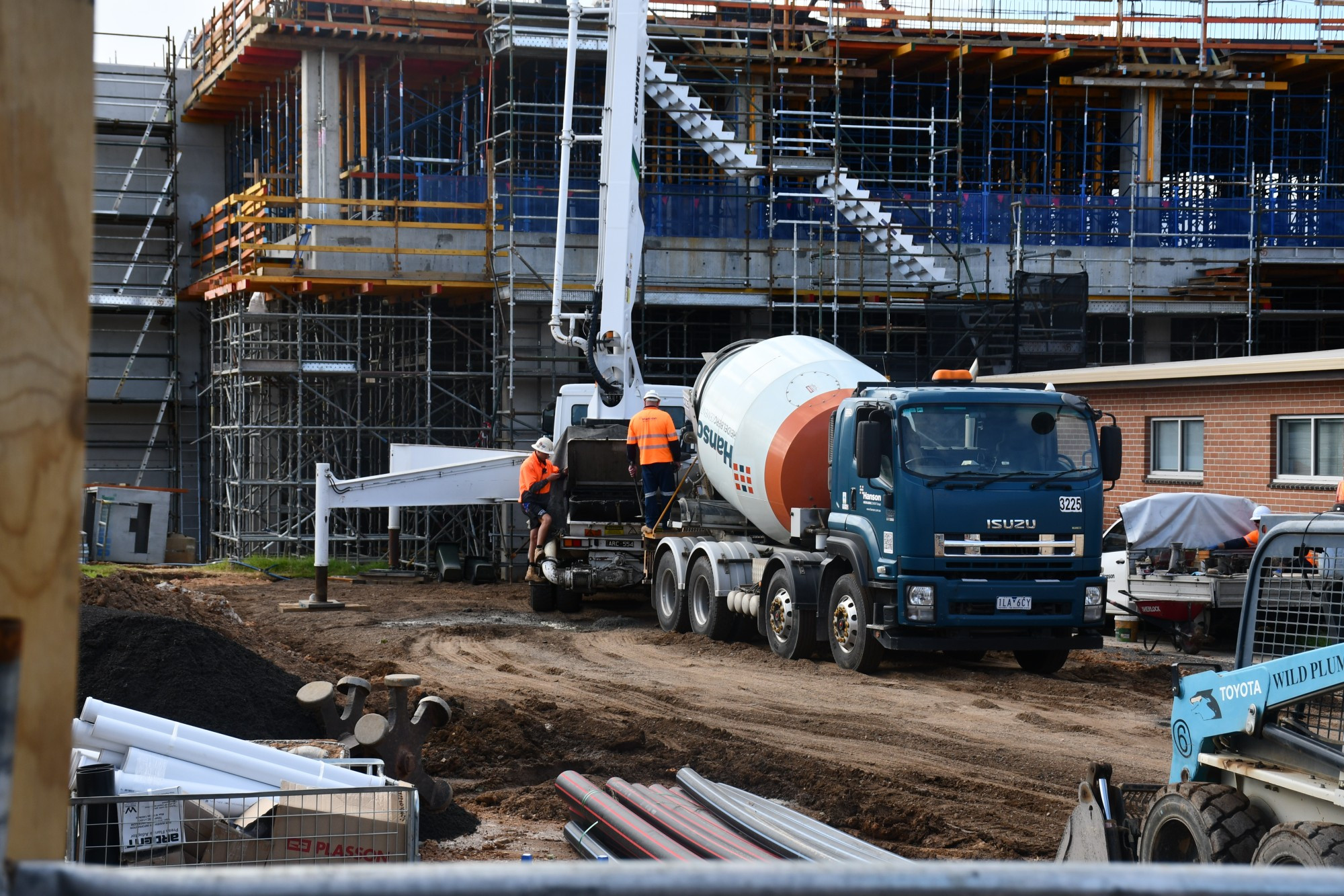 The Maryborough Hospital is expected to open next year.
