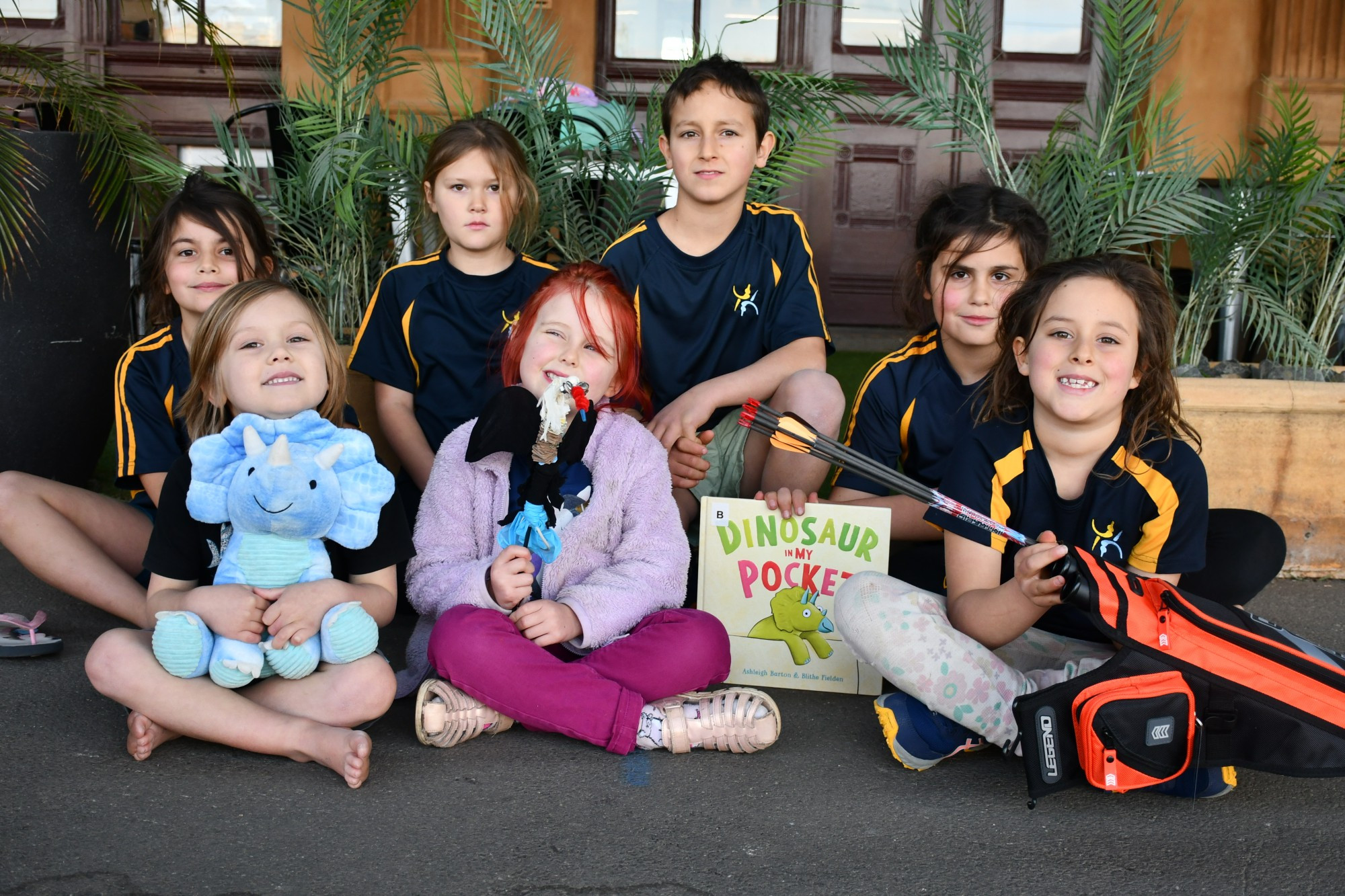 Noora, Sam, Ada, Meowmeow, Kai, Zoha and Neesha are all excited for the winter school holiday program.