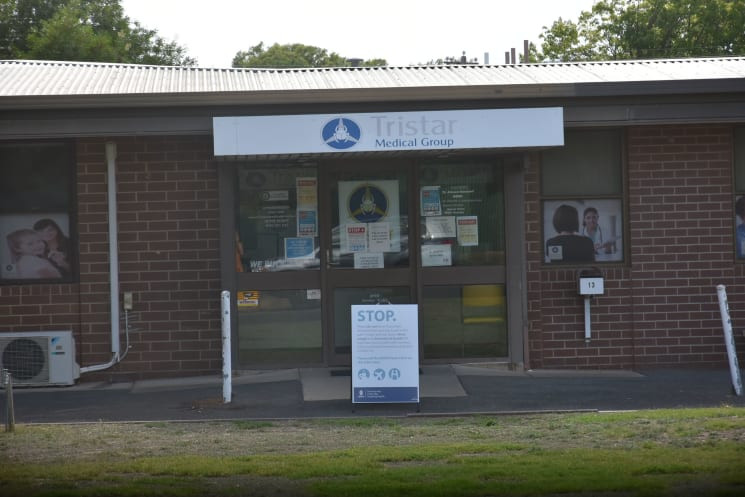 Avoca’s former Tristar Medical Centre, where Mr Lee worked as a GP.