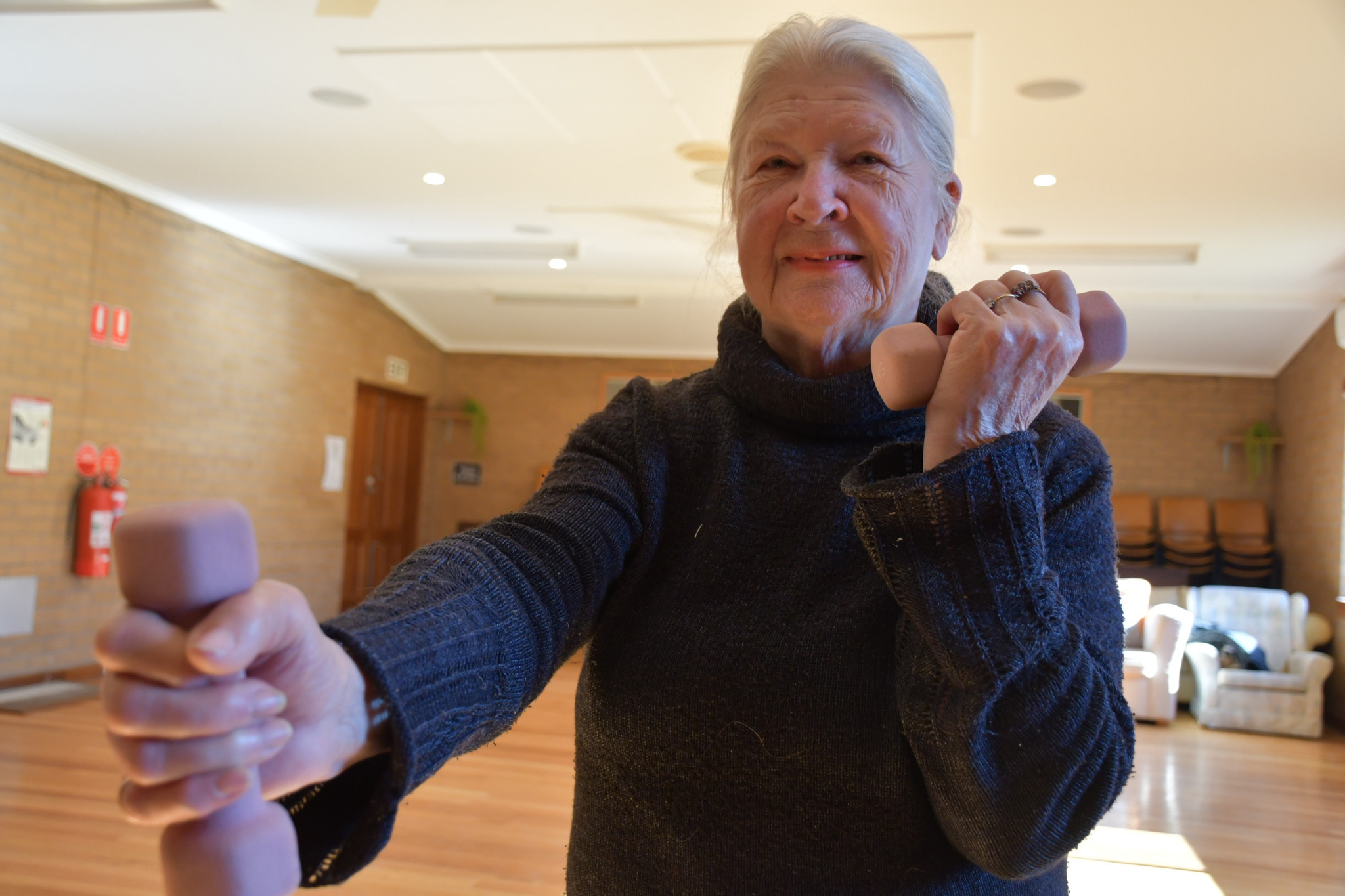 Patricia Cantwell is working on becoming her fittest self at the age of 83.