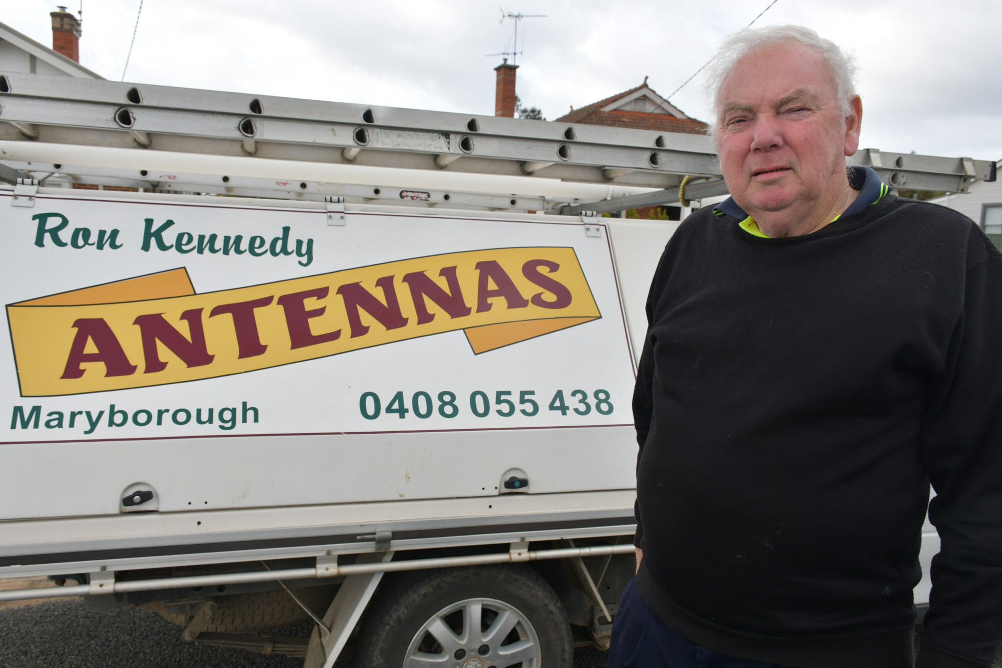 Maryborough local Ron Kennedy is ready for retirement after 50 years in the TV antenna industry.