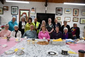 Residents gathered at the Maryborough Community House for a Chatty Cafe held on the first Tuesday of every month.