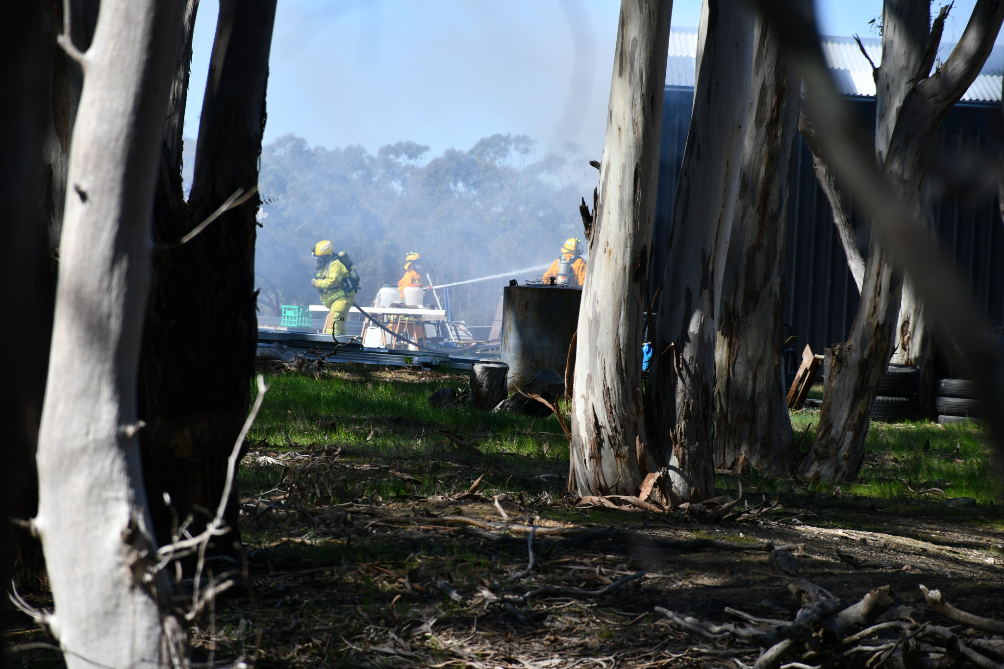 Shed fire in Daisy Hill - feature photo