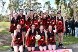 It was a second success in three years for Maldon in the 17 and under competition, running away from Natte Bealiba in the last quarter to win by 11 goals.