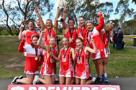 Natte Bealiba completed a meteoric rise from 10th in 2023 to premiers in 2024, and proved too strong for Trentham in the C grade grand final.