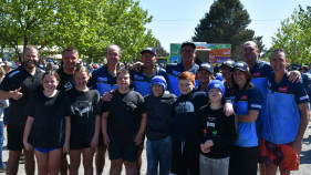 Daniher Drive stops by Avoca