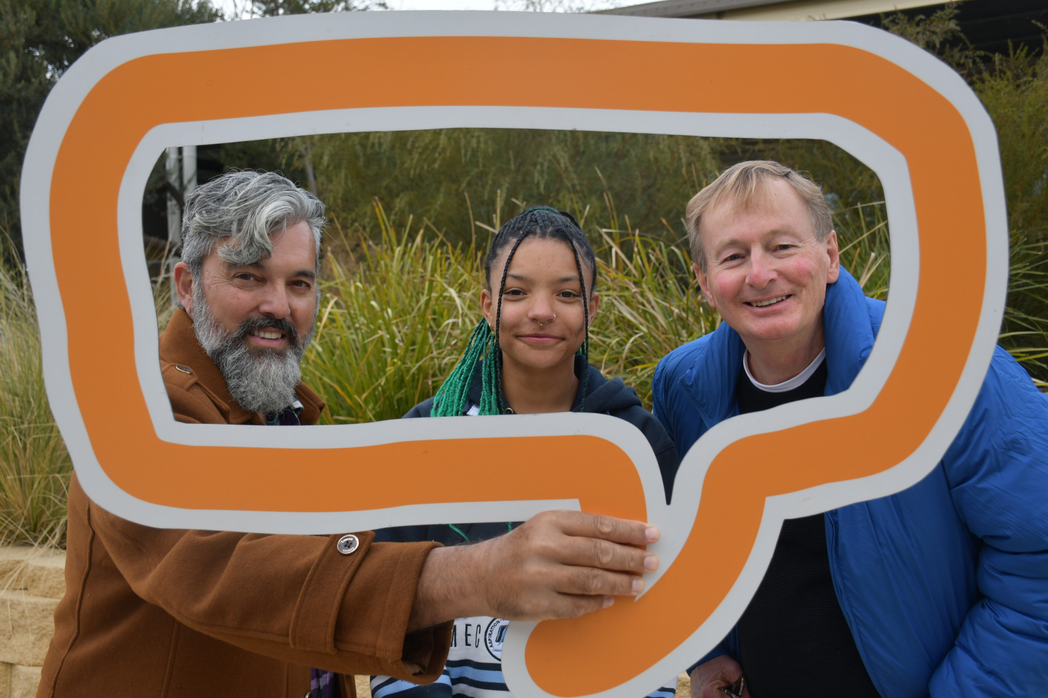 Vern Hardie, Saf Rowe and Tony Macer helped organise the local workshops focussed on discussing weather experiences.