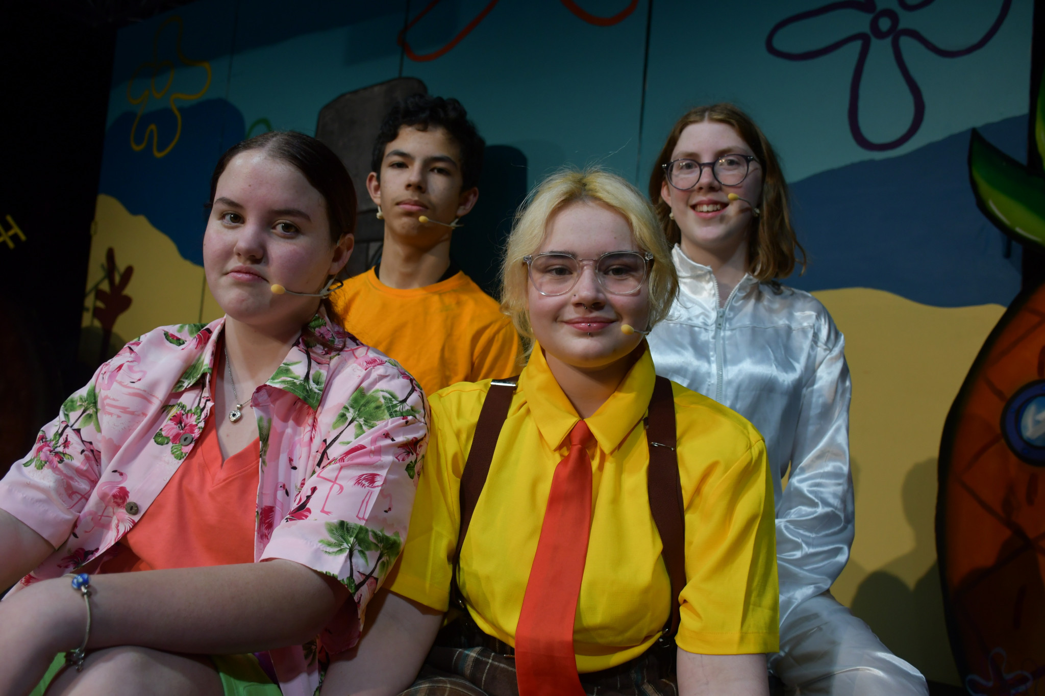 Kam, Jose, Matilda and Sarah are ready to bring Bikini Bottom to life with the Maryborough Theatre Company’s latest musical.