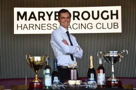 Maryborough Harness Racing Club general manager Jackson Barby is ready for a big weekend. Photo: Prealene Khera