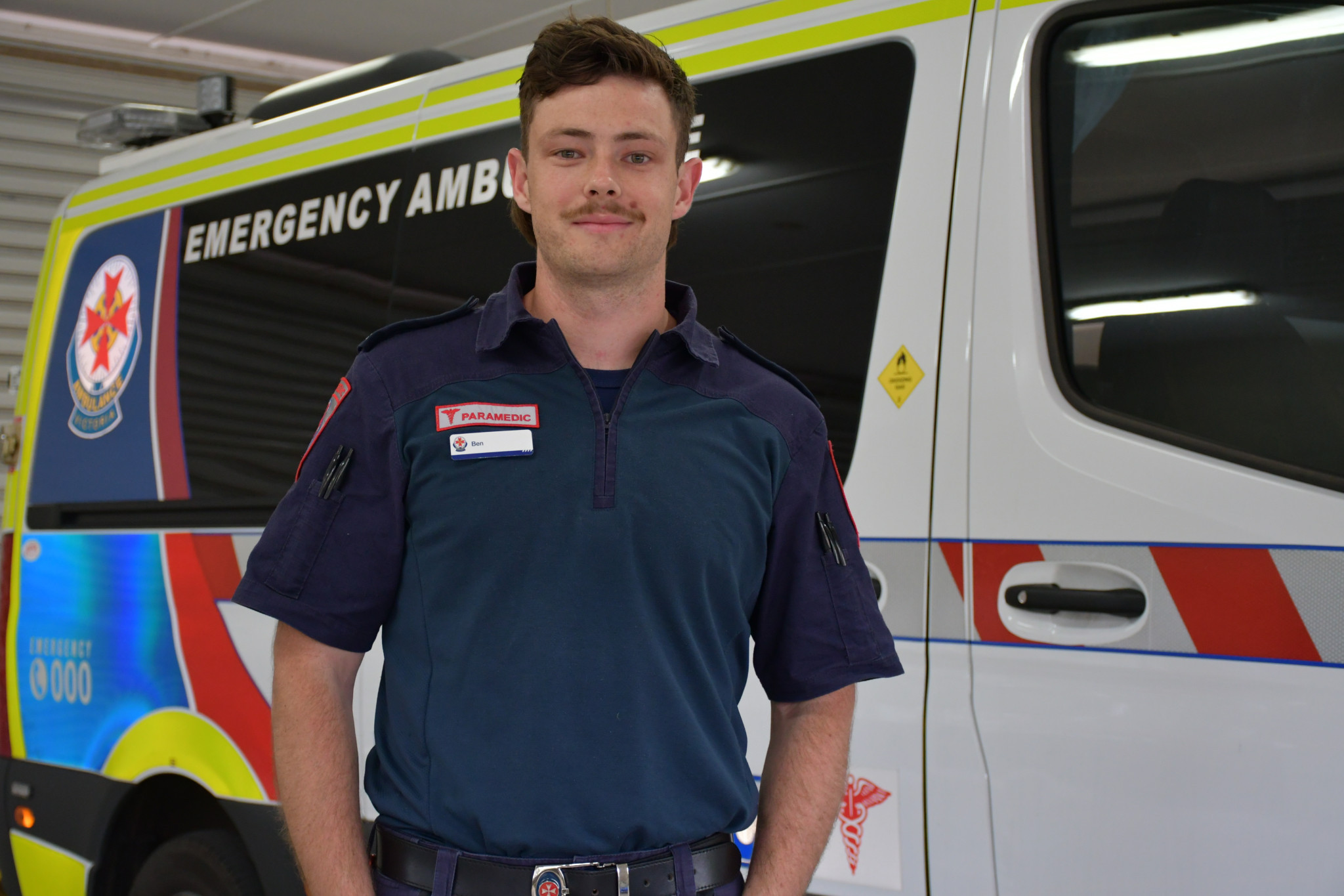 Maryborough paramedic Ben Andrews will aim to complete a ski, row, bike and run marathon tonight for The Long Night event.