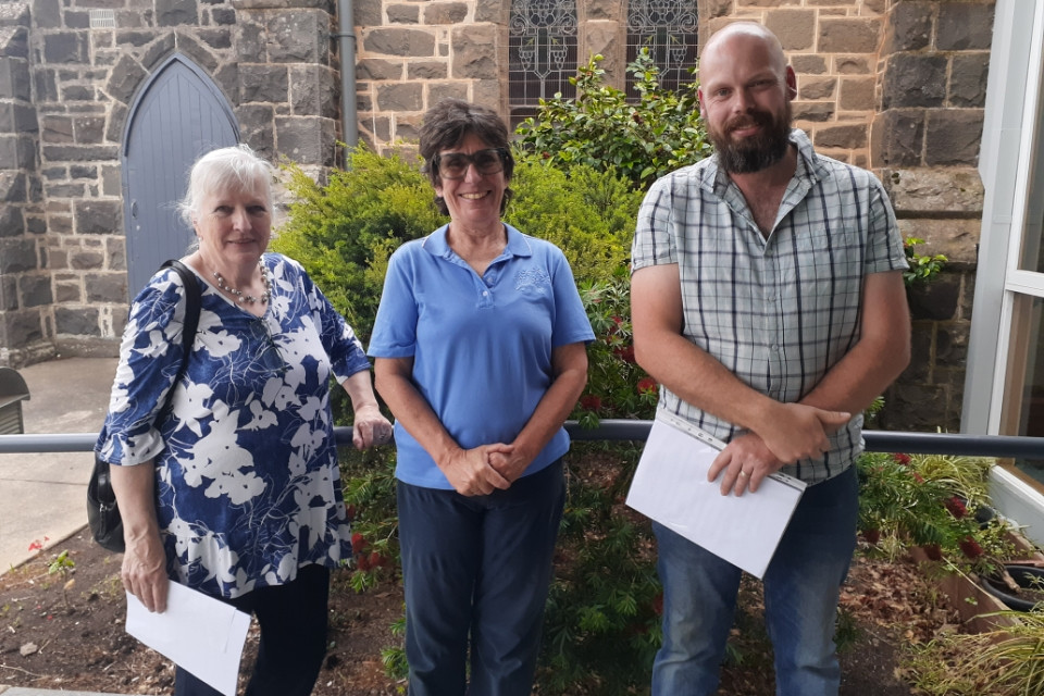 Vocalists Chris Hadwen, Sally Turton and piano accompanist David Steed are ready to bring an Afternoon of Music to the St Andrew’s Uniting Church.