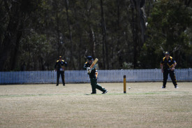 Jithin Aby Thomas was impressive for MKM, top scoring with 41 against Laanecoorie Dunolly.