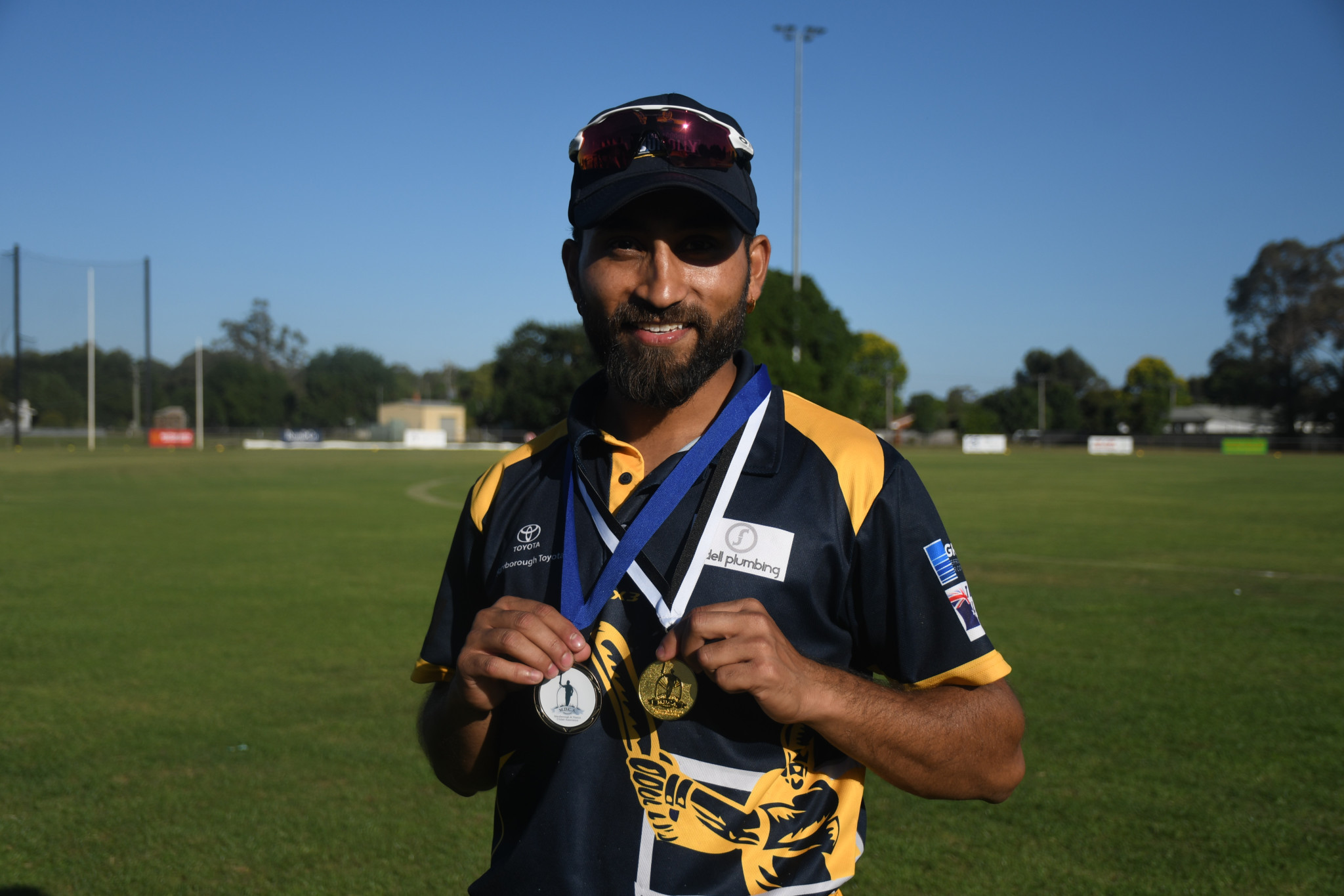 Kamaljot Romana’s efforts with the bat landed him a premiership medallion and a best-on-ground medal.