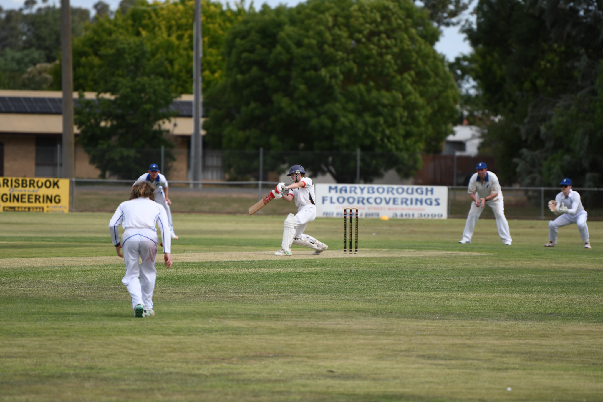 Cooper Mark looks to play aggressively for Carisbrook.