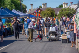 A sizeable crowd made the most of the final Talbot Farmers’ Market for the year on Sunday.
