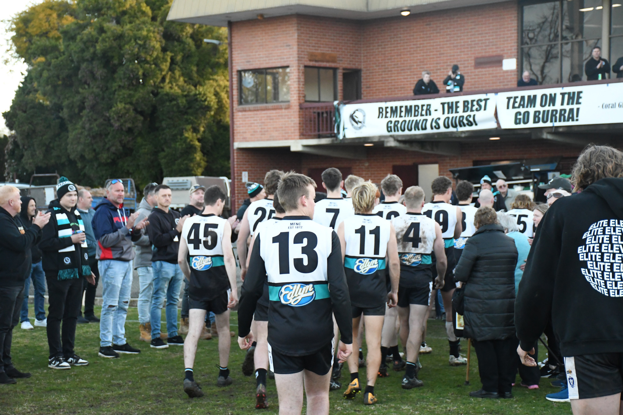 The biggest story of the year was the Maryborough Football Netball Club going into recess, with plenty of emotion as the football team left Princes Park for the final time in round 17.