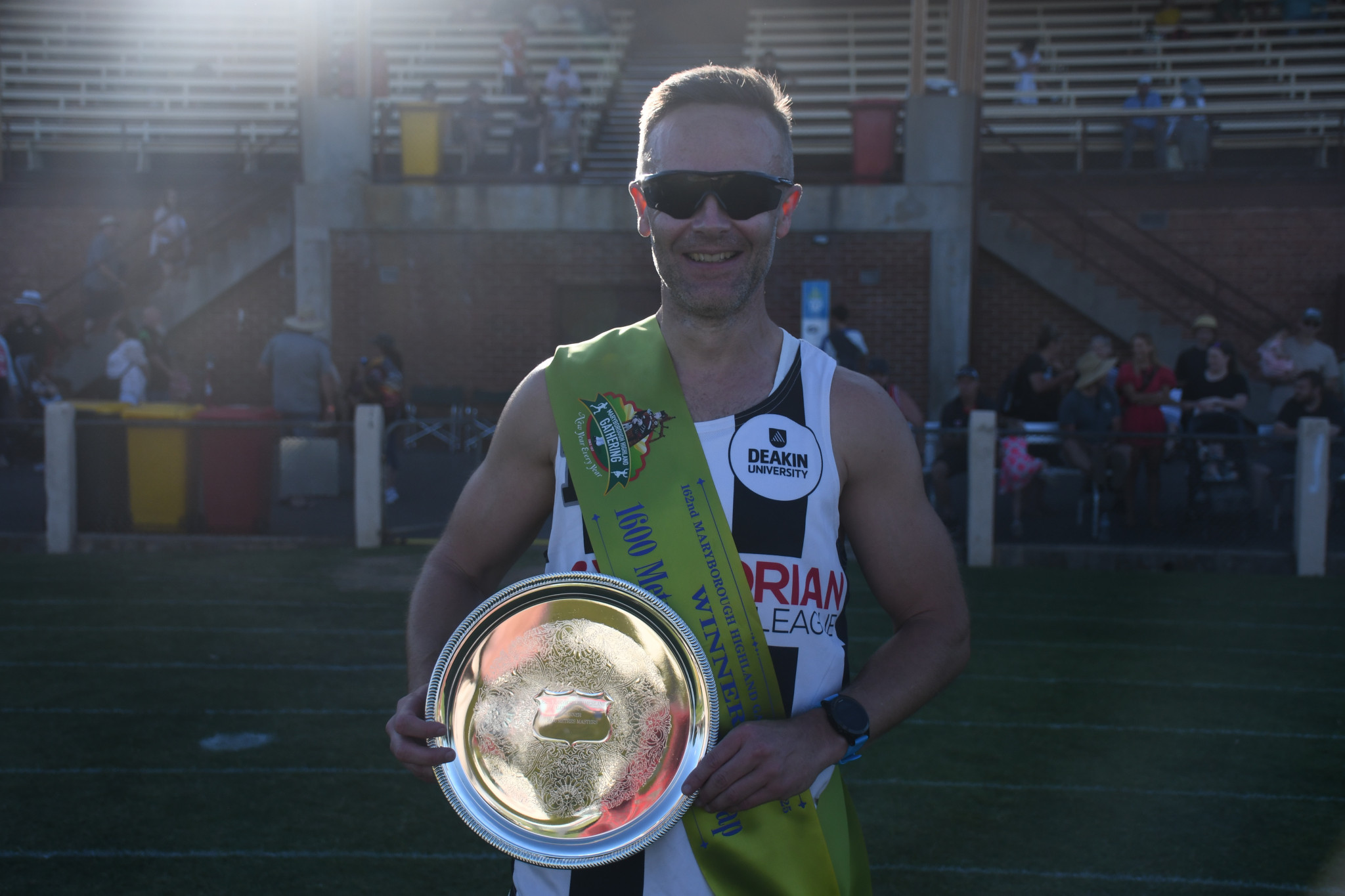 Former local Luke Matthews claims victory in the Highland Gathering’s 1600 metre Masters - feature photo