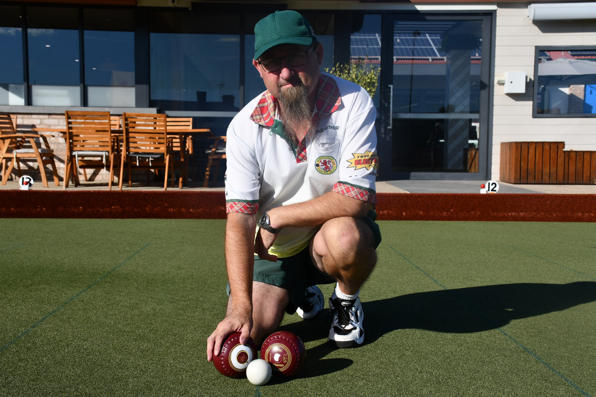 Highland Bowls secretary Jason Arthur is ready for Charity Round to return to the Highland Society.