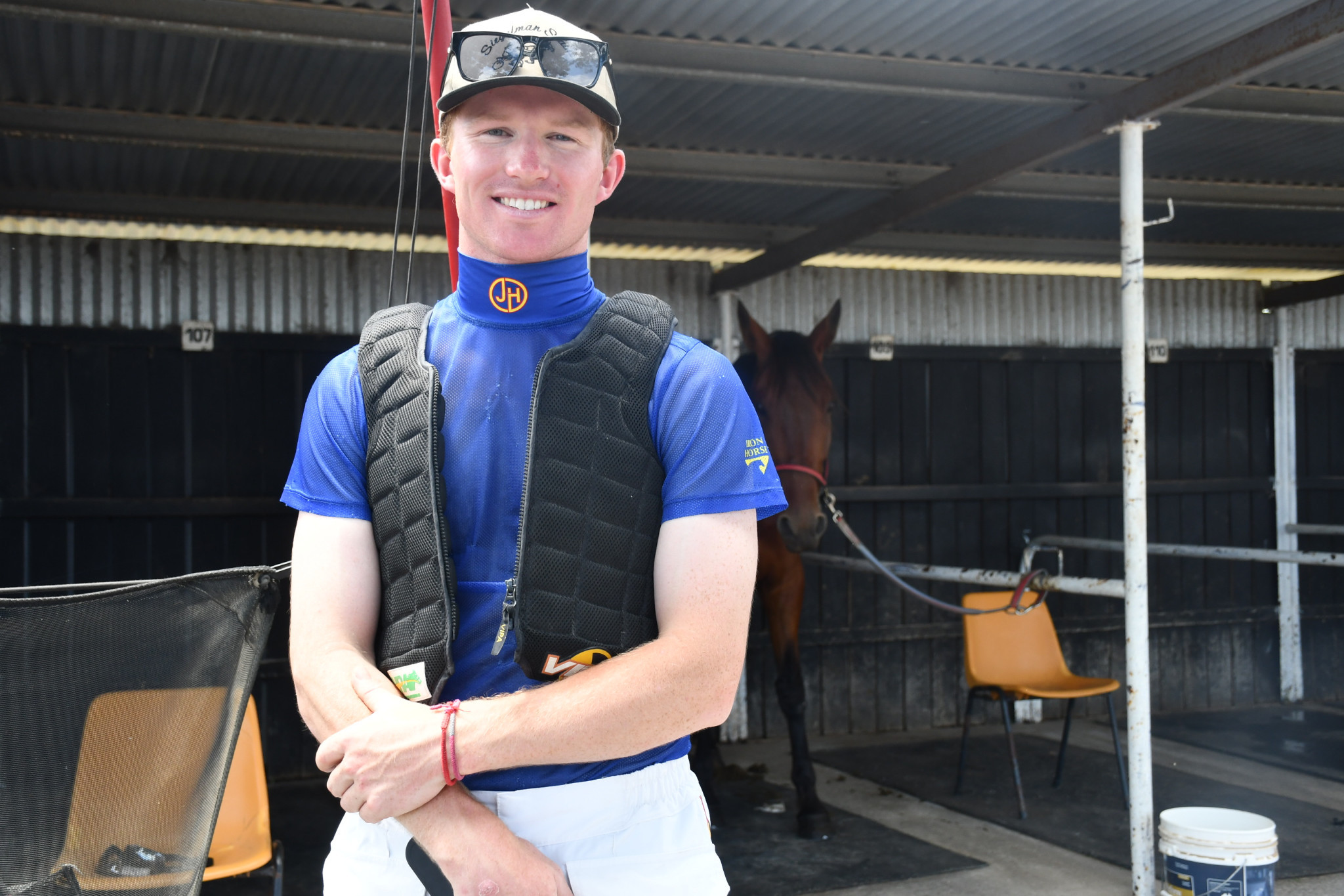 As he prepared for his races last Friday at the Maryborough Harness Racing Club, James Herbertson reflected on his mammoth 2024 season.