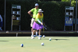 Noel France was creating some magic for Highland Tartan in their win over Maryborough Golf.