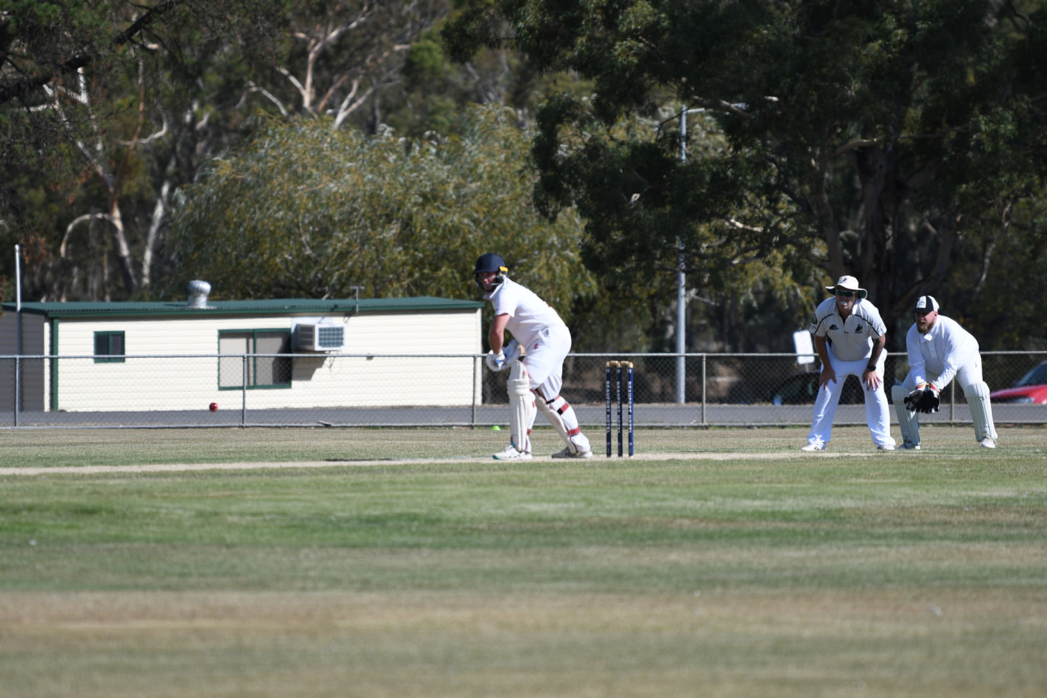 Kriss Ellis led from the front for the Crows, with his unbeaten 114 handing Beaufort a victory over Clunes.