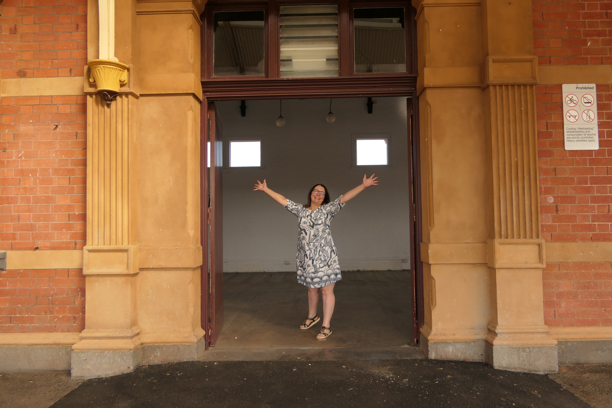 Amanda Western is encouraging creative residents to get involved in the Creative Station Project. Photo: Supplied.