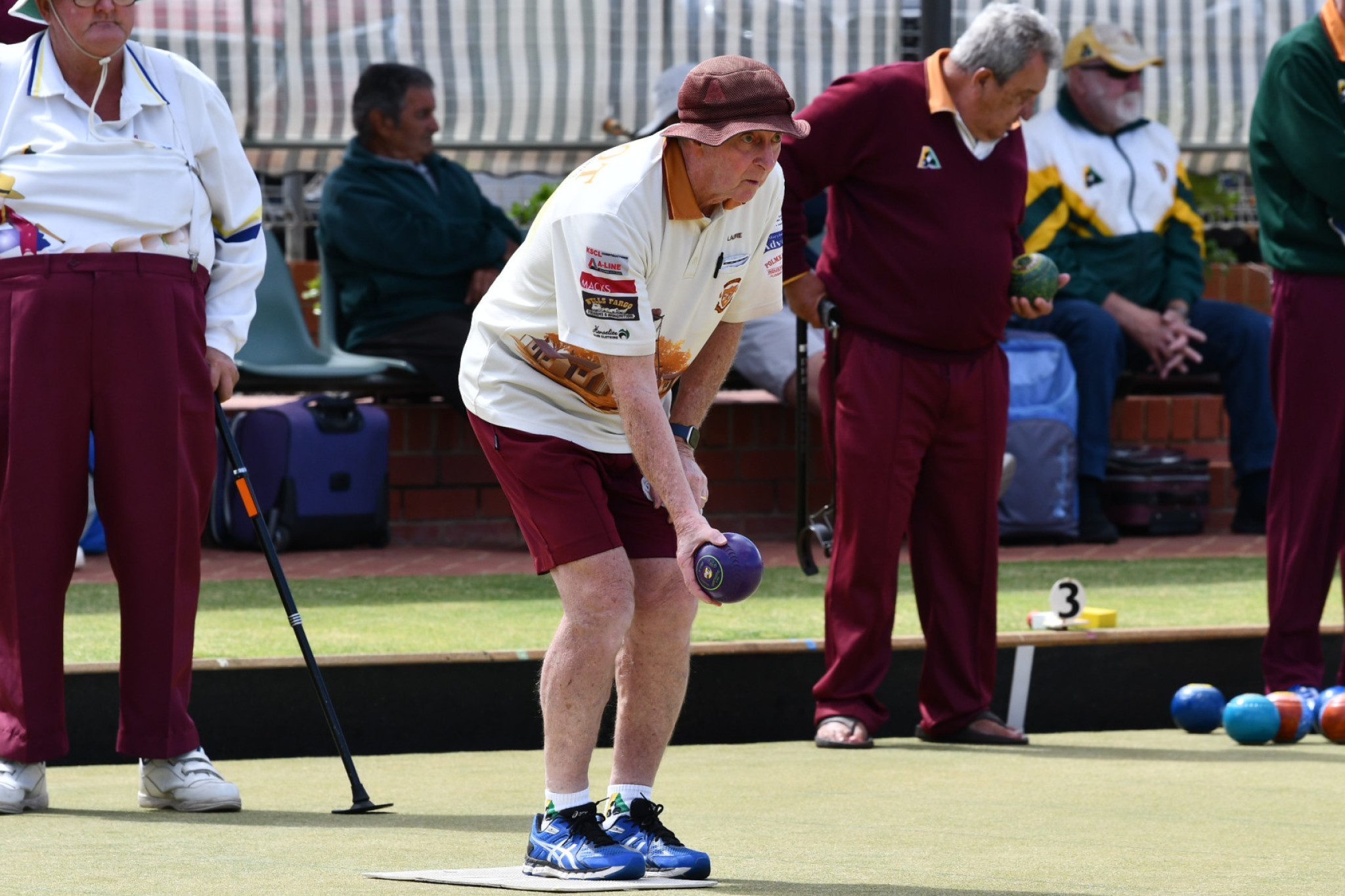 Laurie Smith in Talbot Gold’s loss to Dunolly Blue.