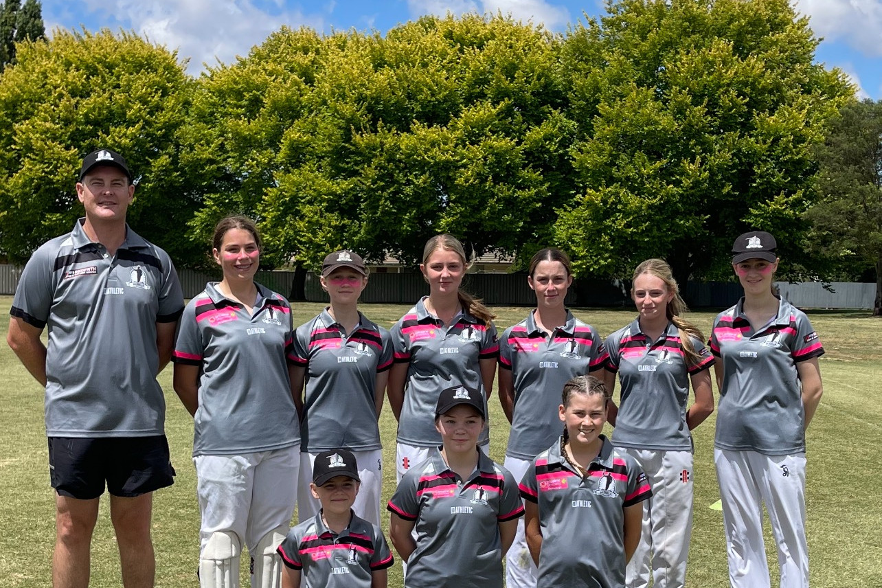 The MDCA under 14 girls team that participated in the Wendy Gray Shield. Photo: Supplied.