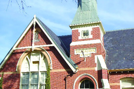 The bell tower.