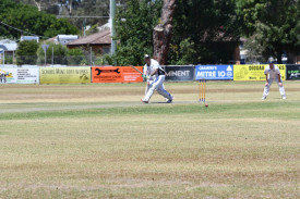 Anthony Ellis playing a shot on the leg side.