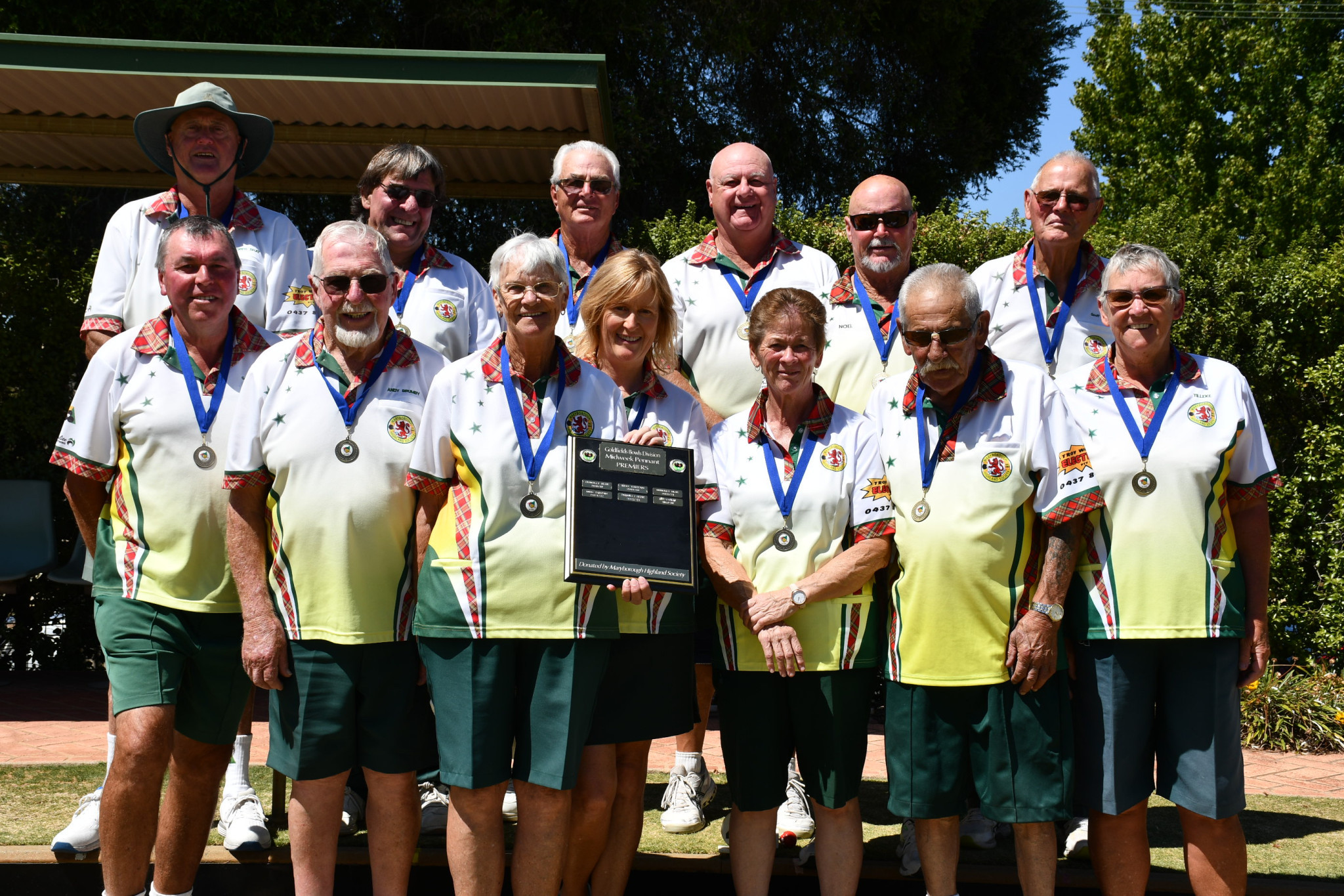 Highland Tartan have gone back-to-back in Midweek Pennant, saving their best performance of the season for last with a dominant 91-38 victory in the Grand Final over a valiant Maryborough Golf.