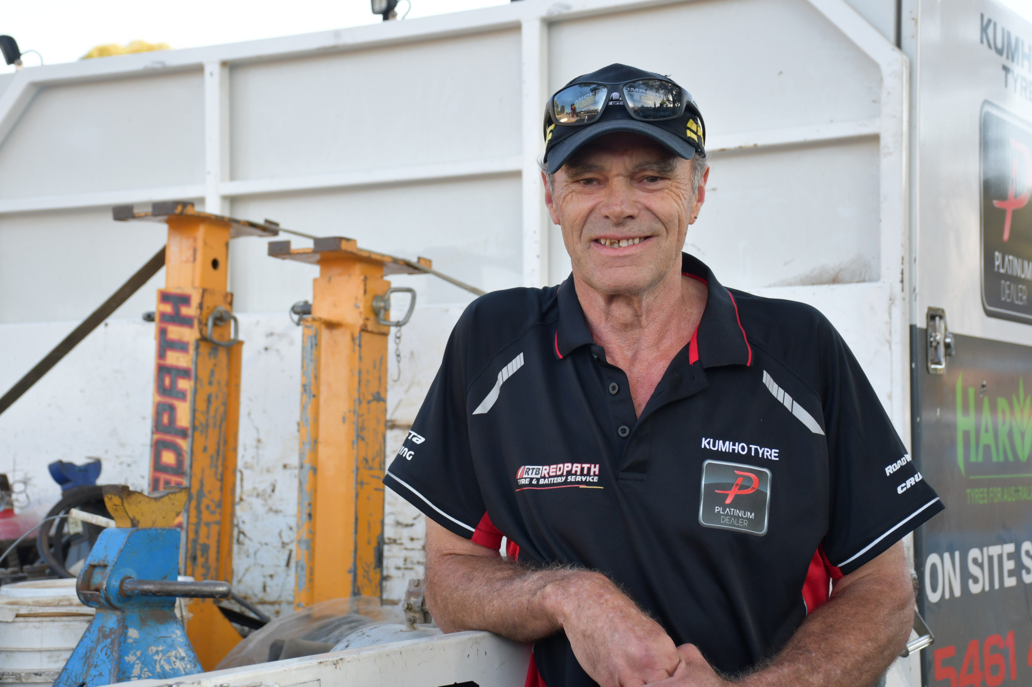 Allan Monk is now an award winning tyre fitter, receiving state level recognition last month.