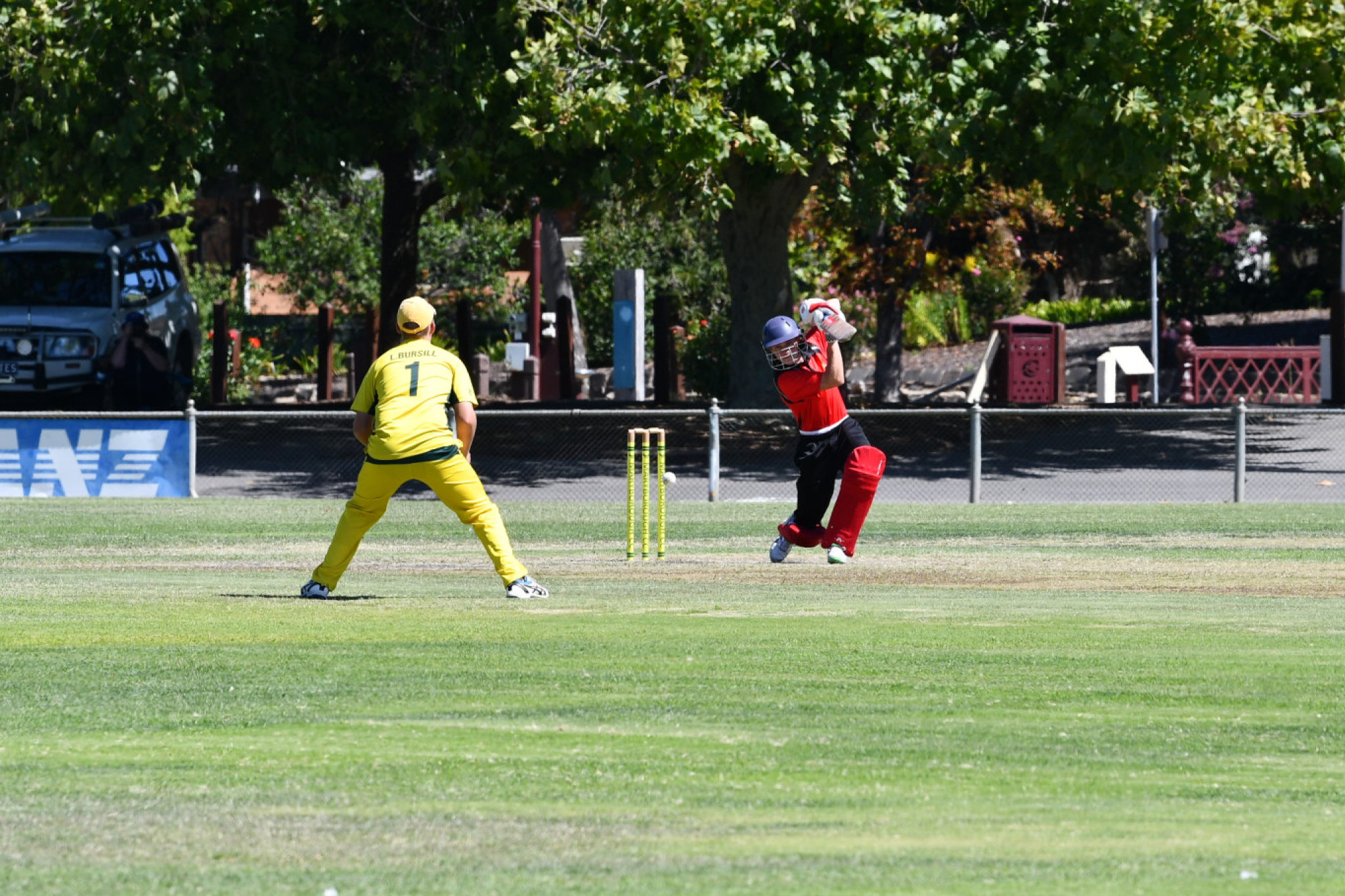 Cooper Mark driving for Carisbrook.