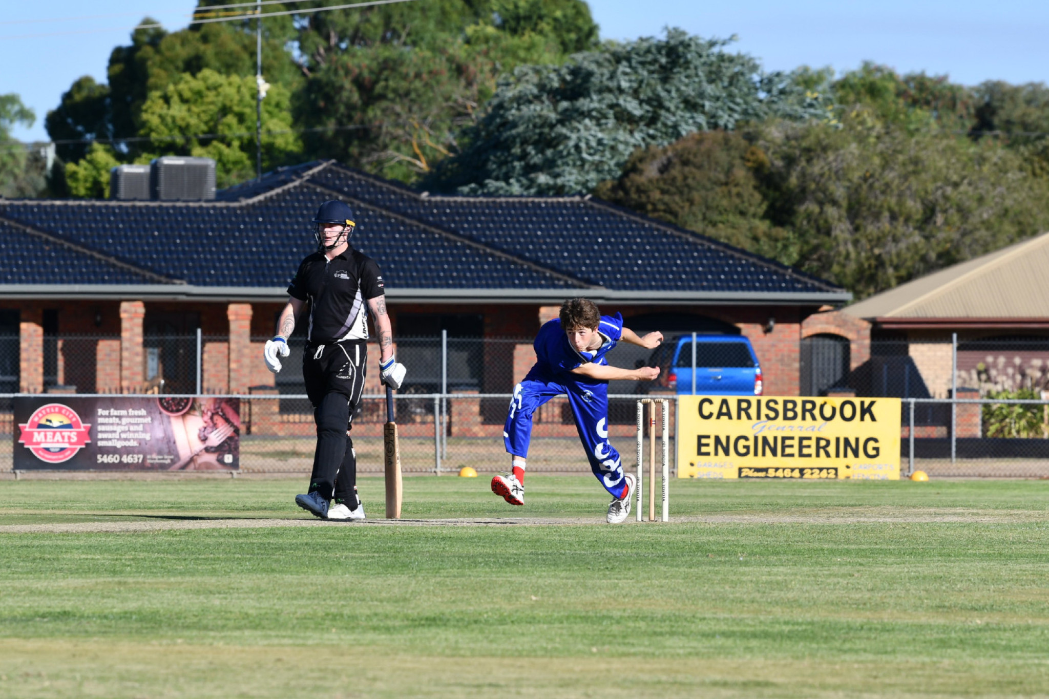 Tate Williams did his best with the ball for the Colts, grabbing three wickets.