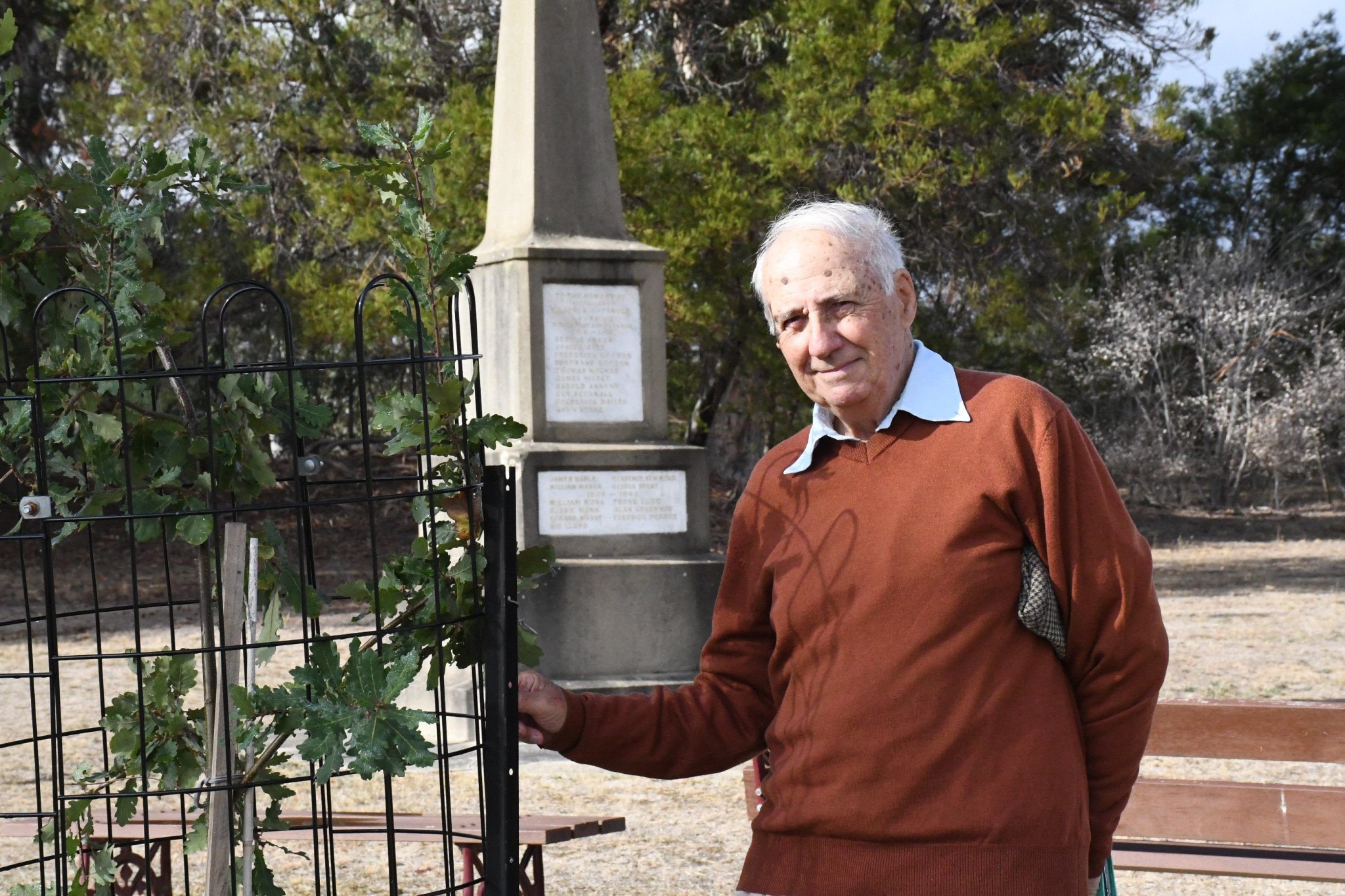 Carisbrook Historical Society program coordinator Alex Stoneman said it was time Majorca War Memorial was enhanced to honour local soldiers.
