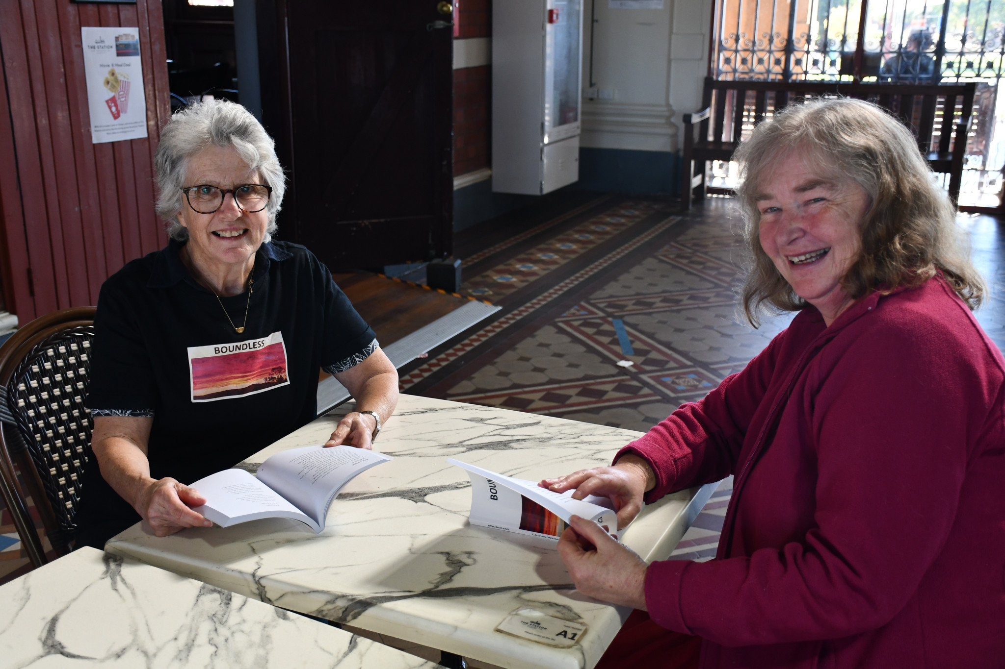 Clunes Writers’ Group’s latest anthology is a community effort — one Patsy Skinner and Ruth Morgan are keen to highlight.