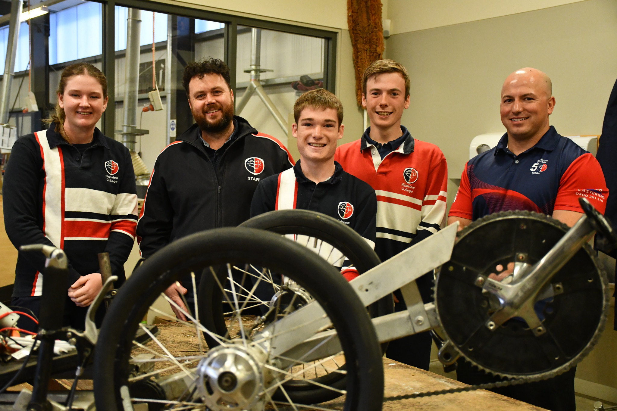 Alyssa Freemantle, Phil Harvey, Jude Gourley, Will Morrison and Liam Belcher are preparing for their first ever hybrid submission.