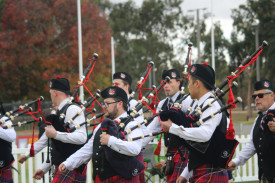 With each band performing in different traditional dress, presentation was also assessed at the championships.