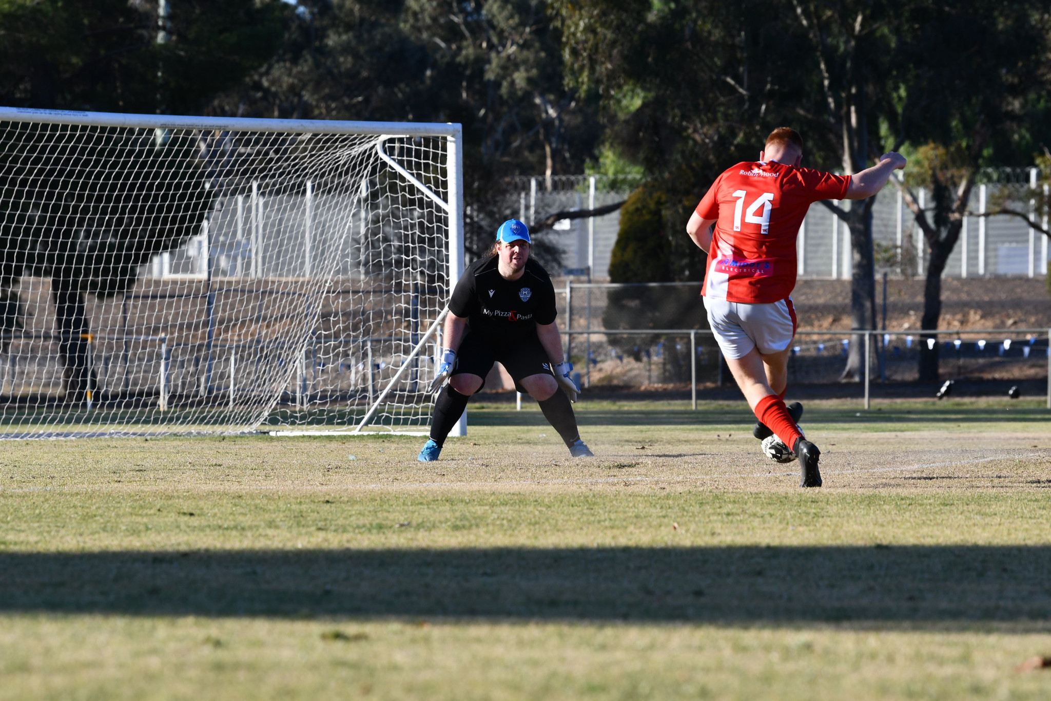 Even with goalkeeper Jay Murdock making some superb saves, lady luck wasn’t on Maryborough’s side on Sunday, losing 3-0 to Ballarat.