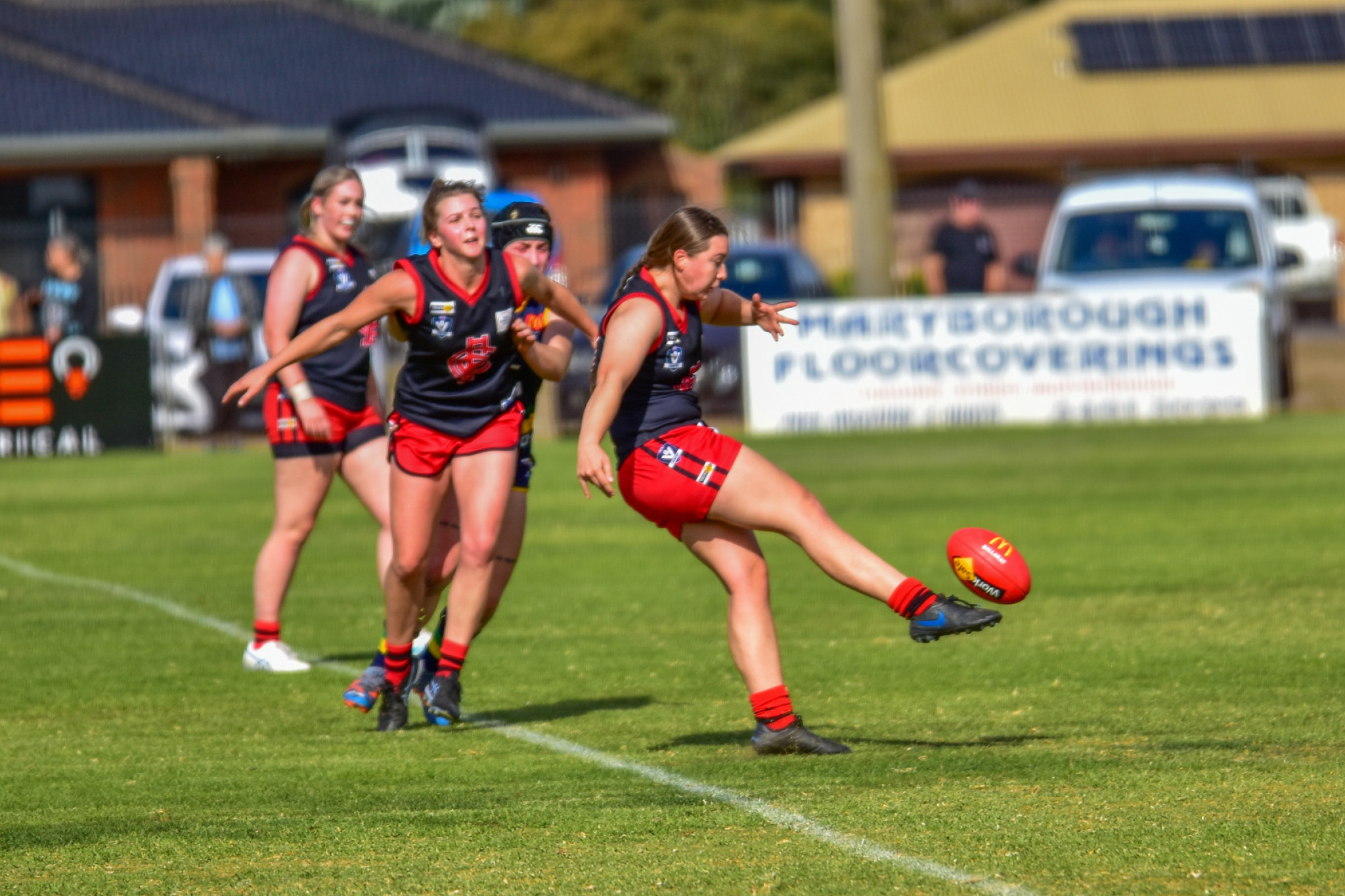 Olivia Butler inspired with two goals.