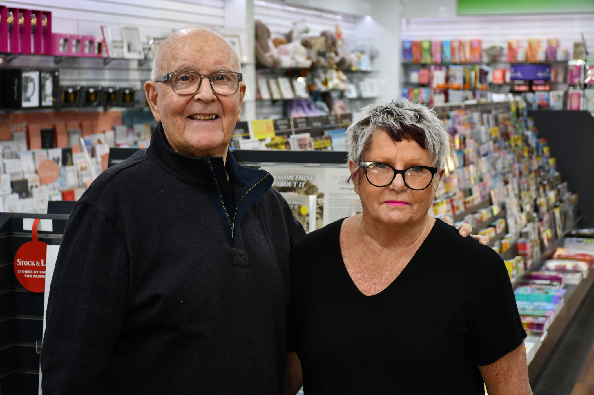 Ross and Cheryle Forster have run Maryborough’s only newsagents for over two decades, opening it at a time when the town had none, but this month marks time as they prepare for retirement.