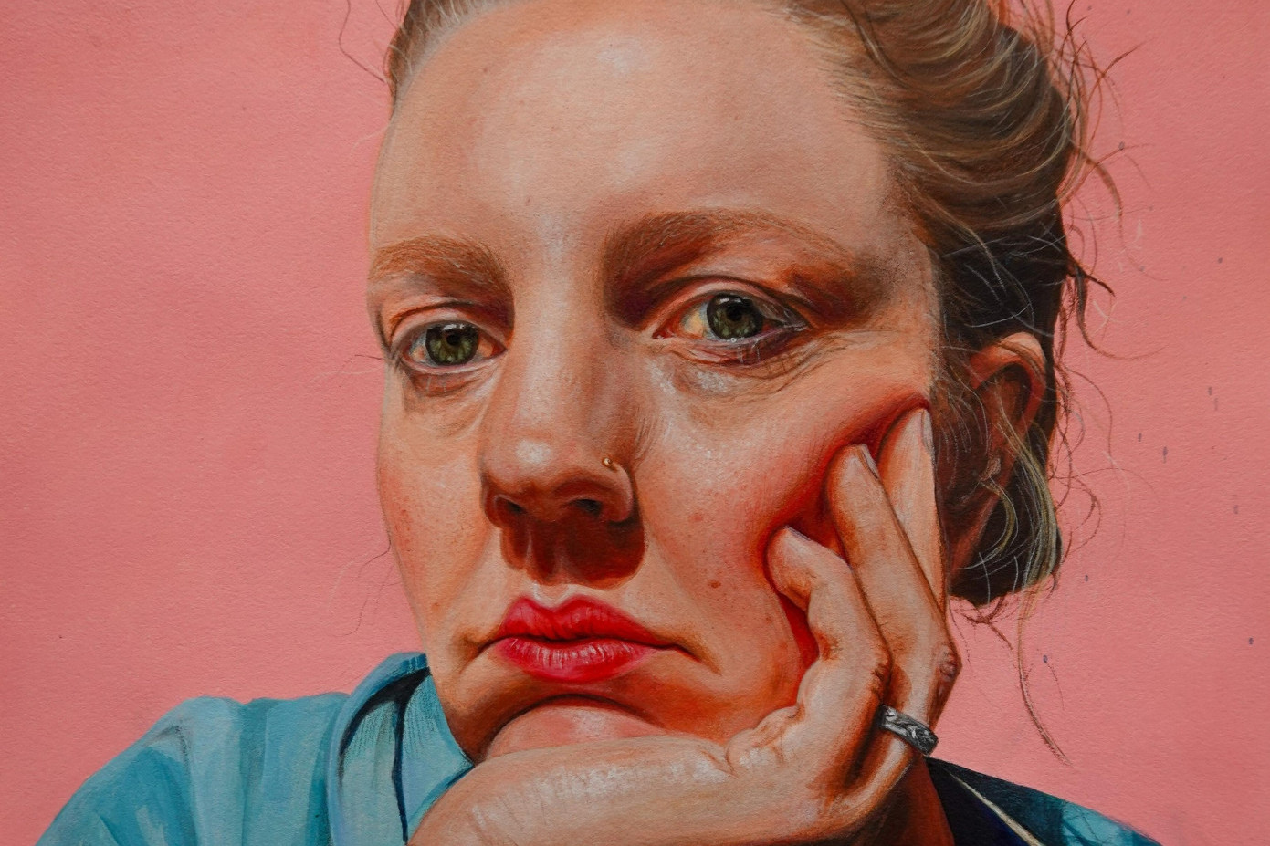 Resting Rage Face by Hannah Crawshaw.
