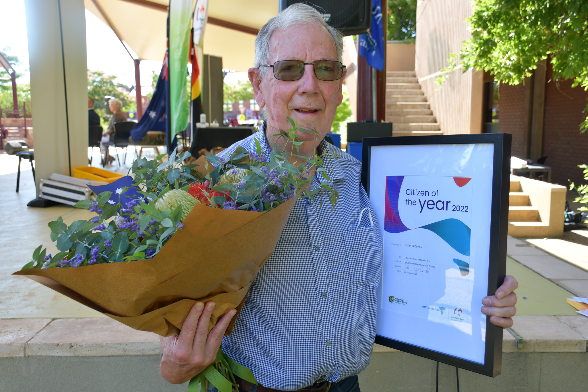 Brian O’Connor was named Citizen of the Year in 2022 for his innumerable contributions to the local community.