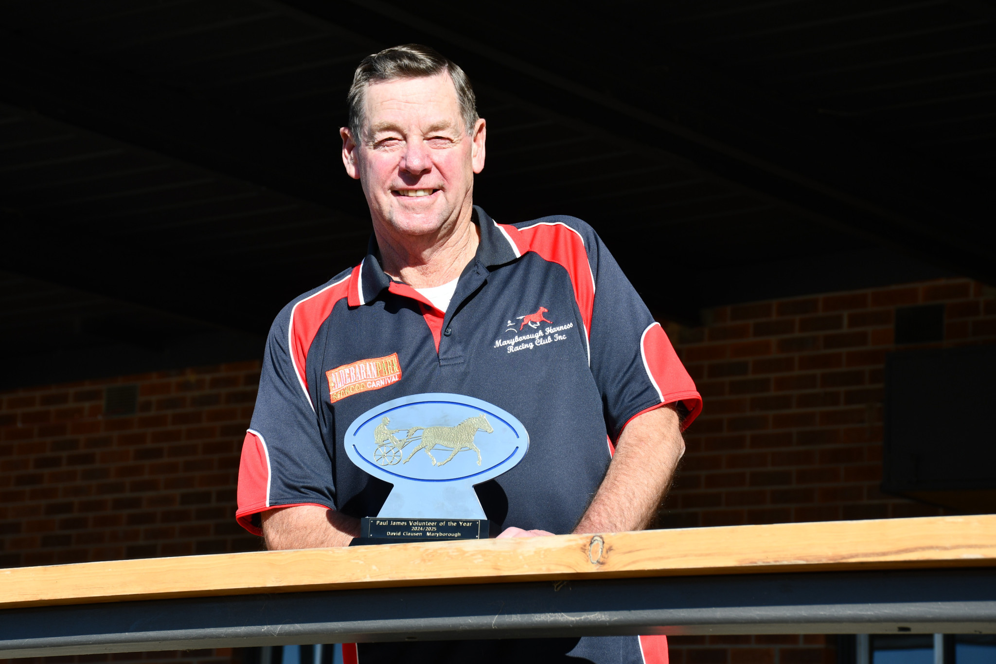 Local David Clausen has been a staple of the Maryborough Harness Racing Club since he joined the committee over 20 years ago. Now, he’s being recognised with the TCV Volunteer of the Year award.