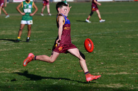 Morgan Greenaway was named best on ground in the MCDFNL’s under 14.5 victory over the HDFNL.