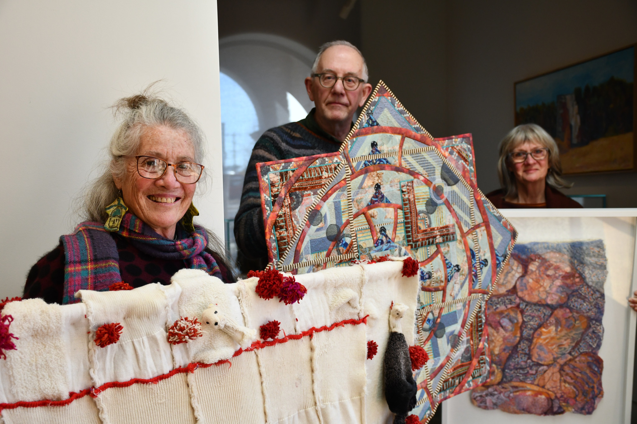 The shire will get a taste of its textile roots this weekend as contemporary quilts by artists like Jackie Gorring, Greg Somerville, and Paula Martin are displayed in the Central Goldfields national quilting competition.