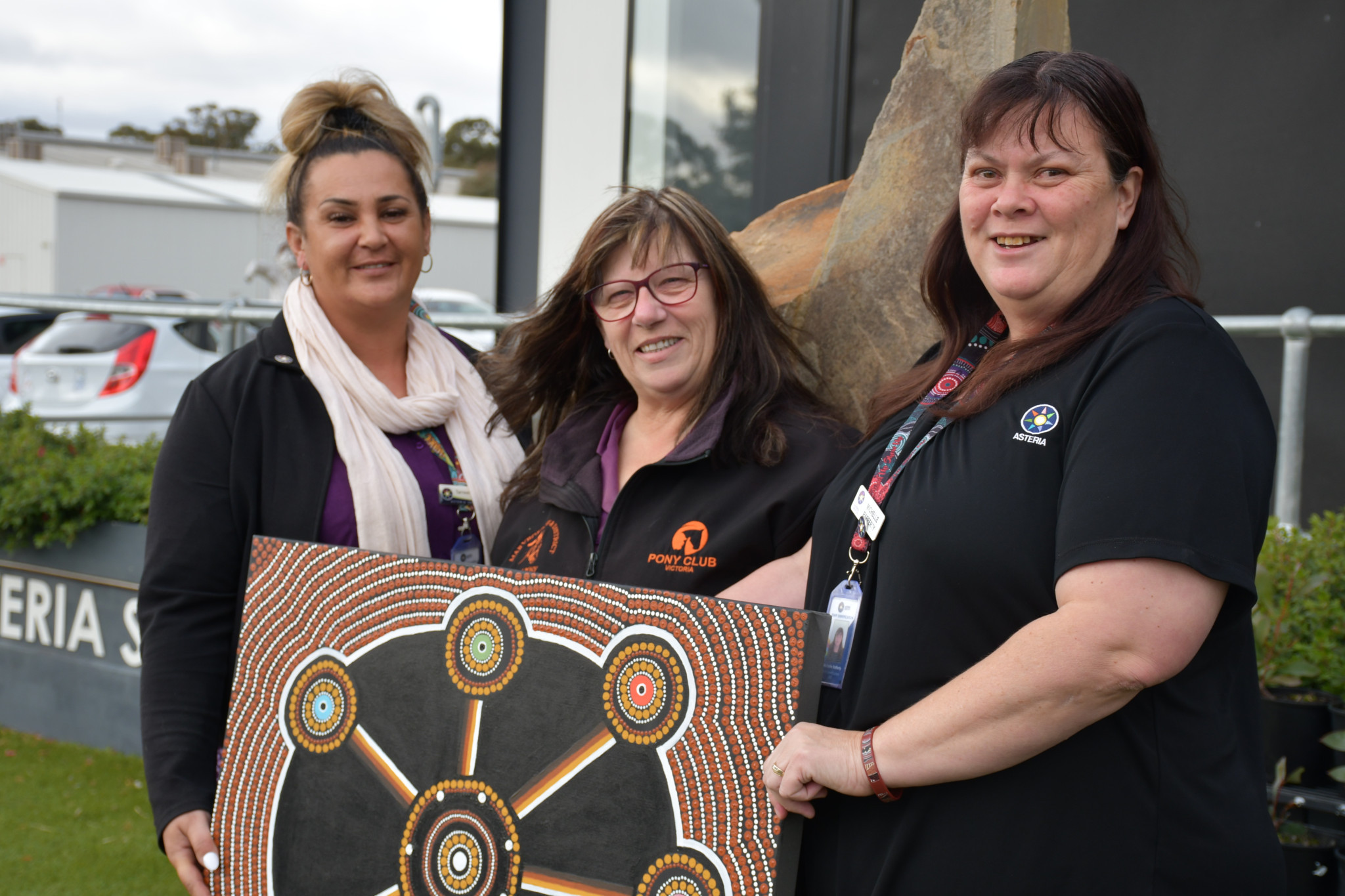NAIDOC celebrations come early for local residents with Tarreena Atkinson, Leanne Thorpe, and Michelle Rafferty keen to celebrate Indigenous culture and some family fun with the community.