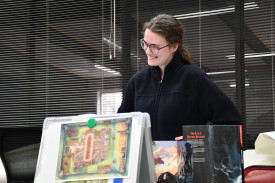 Charlotte McAdam can be the suspicious stablehand through to monstrous adversary within a game.